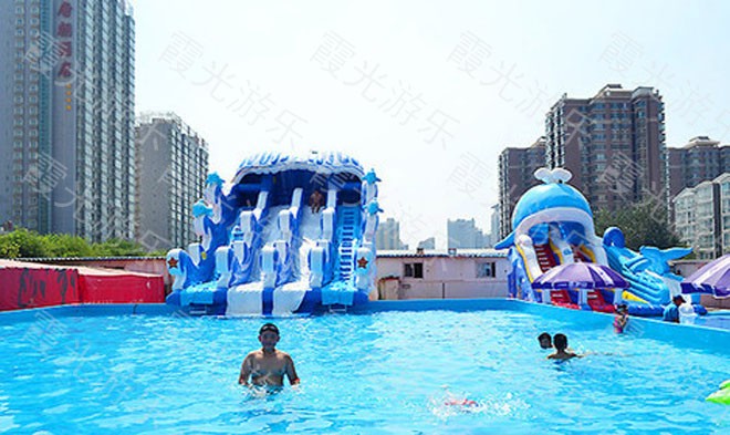 泰安水上乐园游泳池